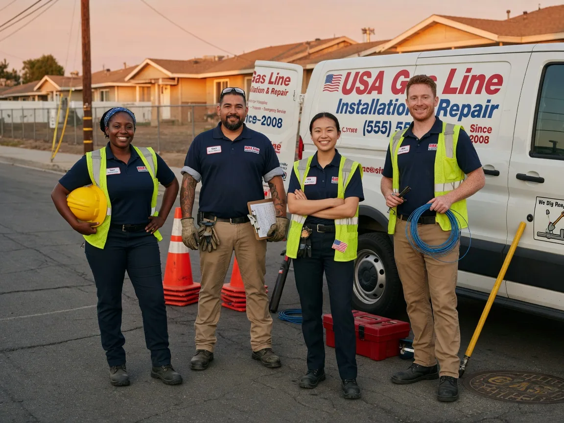 Gas Line Installation company in Tingley, IA
